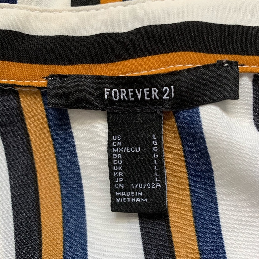 Forever 21 Collared Button Down Blouse - image 5